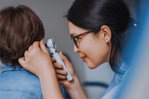Hearing evaluation and audiometry assessment at Care of Balance Patna